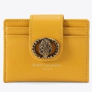 Kurt Geiger London Chelsea Card Holder Yellow